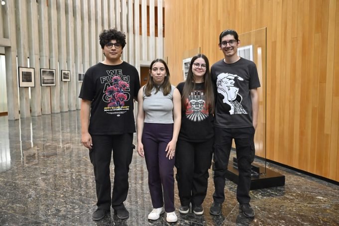 “Los Carpinchos” pasaron por la Legislatura antes de viajar a Estados Unidos.