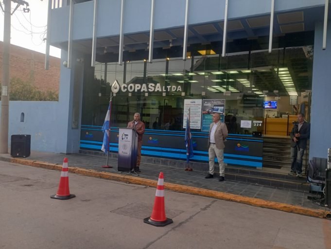 Asumieron las nuevas autoridades de la Cooperativa de Agua COPASA.