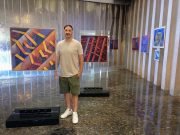 Se inauguró en la Legislatura, una muestra que refleja la solidez de la arquitectura y la fluidez del mundo interior