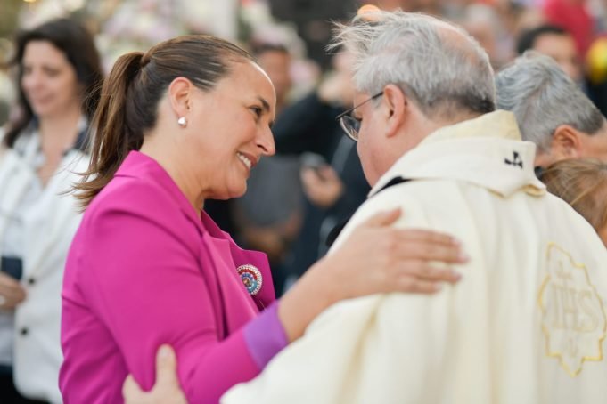 La vicegobernadora Myrian Prunotto participó de la Fiesta Patronal de Nuestra Señora del Rosario del Milagro en Córdoba.