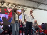 Multitudinario Acto radical de Provincias Unidas en Estación Juárez Celman.