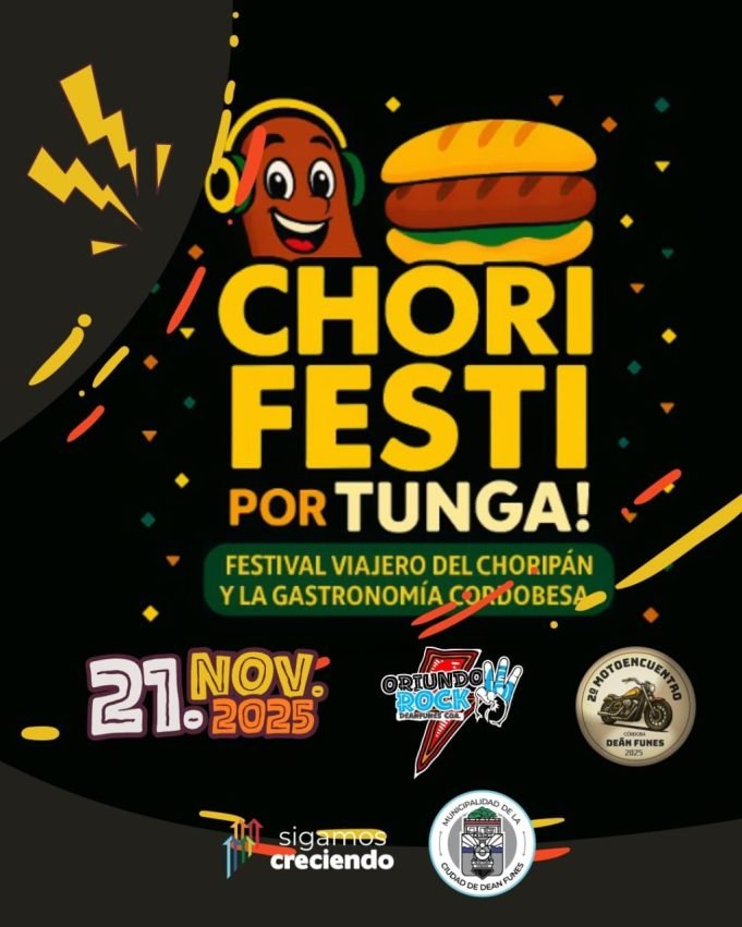 Convocatoria abierta para el “Chori Festi” en Deán Funes.