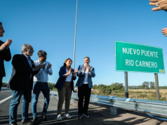 Ruta 9 Norte: La Provincia habilitó otro tramo de la duplicación de calzada y un puente sobre el río Carnero.