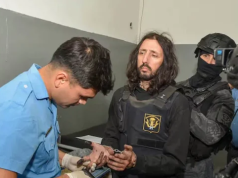 Pablo Laurta no contestó preguntas por el doble homicidio que se le imputa.