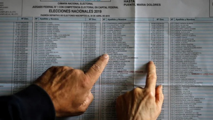 Elecciones 2025: consultá el padrón para confirmar cuál es tu mesa y escuela de voto.