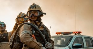 Incendio en Chuña Huasi: ETAC Norte se suma al combate del fuego con 25 agentes.