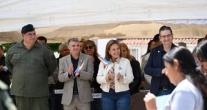 La vicegobernadora encabezó los festejos por el aniversario de Estación General Paz.