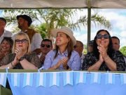 Myrian Prunotto acompañó a la comunidad de La Carlota en su 61° Fiesta de la Tradición.