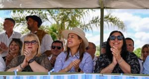 Myrian Prunotto acompañó a la comunidad de La Carlota en su 61° Fiesta de la Tradición.