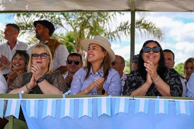 Myrian Prunotto acompañó a la comunidad de La Carlota en su 61° Fiesta de la Tradición.