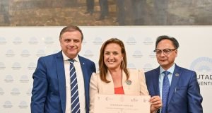 Distinguieron al gobernador Martín Llaryora como “Líder Transformador de América Latina”.