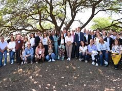 Myrian Prunotto encabezó la apertura del encuentro CAF en Despeñaderos