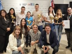 La Legislatura reconoció al equipo de Las Murciélagas, bicampeonas mundiales.