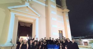 El Coro de la Legislatura actuó en Almafuerte.