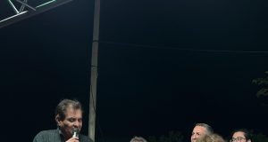 Legislador Figueroa Felicitó y Colaboróó en Multitudinaria Peña Navideña en Quilino.
