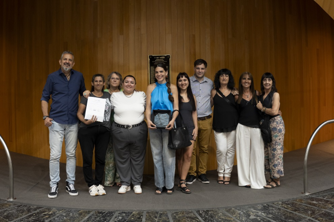 La Unicameral cordobesa reconoció a barrio Juniors en su 79° aniversario