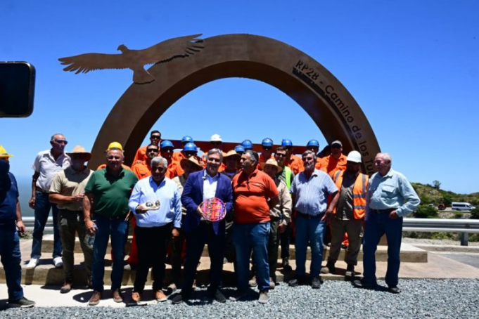 Camino de los Túneles de Taninga: Llaryora encabezó la habilitación al tránsito del tramo entre los túneles 1 y 3