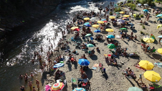 Solo el último fin de semana se movilizaron unas 416 mil personas