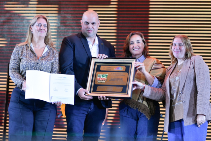 Myrian Prunotto presidió la apertura oficial del Festival de Doma y Folklore de Jesús María