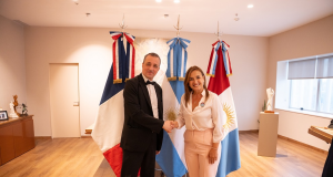 Prunotto recibió al Cónsul General de Francia en Argentina