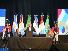 Martín Llaryora inauguró el período de sesiones legislativas 2026 en Laboulaye