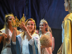 Myrian Prunotto presidió el cierre de la 70ª Fiesta Nacional del Trigo en Leones