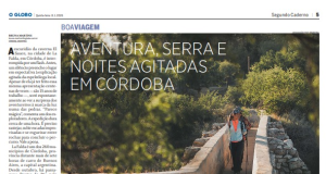 O’Globo de Brasil destacó a Córdoba como destino turístico