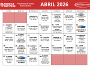 FARMACIAS DE TURNO ABRIL 2026.
