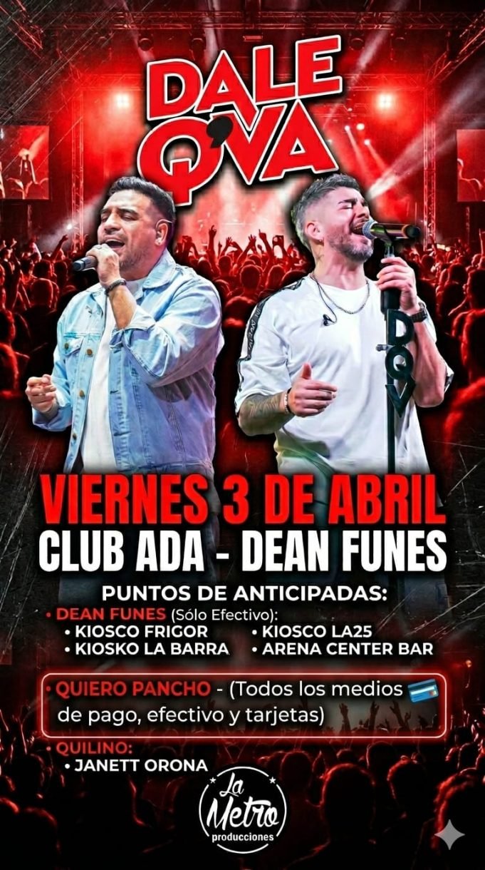 ¡Ya están a la venta las anticipadas para Dale Q’Va!