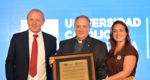 Prunotto acompañó el inició del año académico de la UCC en Río Cuarto