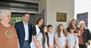 Prunotto encabezó la inauguración de obras educativas en General Cabrera