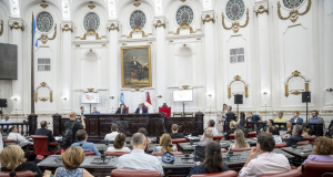 La Legislatura Histórica fue sede del Foro de la Cultura Democrática