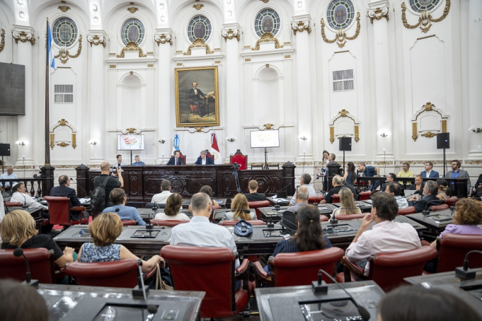 La Legislatura Histórica fue sede del Foro de la Cultura Democrática