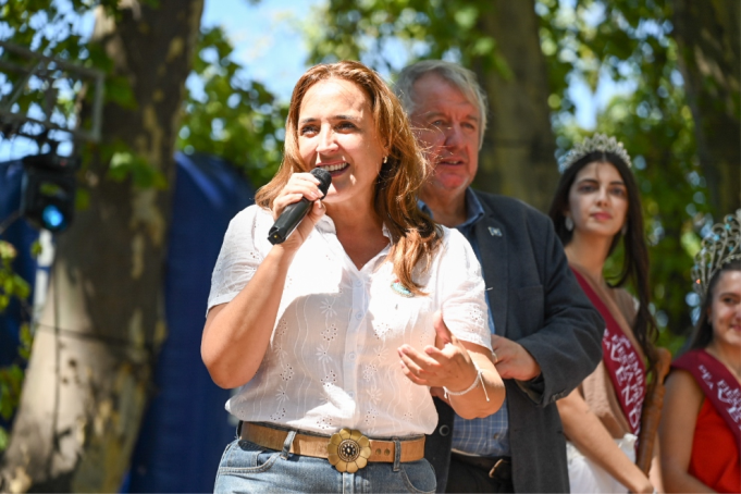 Prunotto encabezó la 47° Sagra Nacional de la Uva