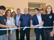 Valle Hermoso: Prunotto inauguró nuevas aulas en el IPEM “Luis Alberto Spinetta”