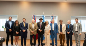 Prunotto recibió al alcalde de Copiapó y a autoridades chilenas para fortalecer la integración regional