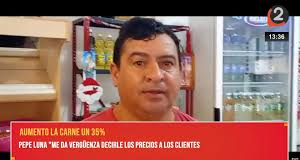 Deán Funes: La carne lleva un aumento acumulativo del 35% y el consumo bajó 40%.