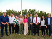 Myrian Prunotto acompañó la apertura de sesiones 2026 en Estación Juárez Celman.