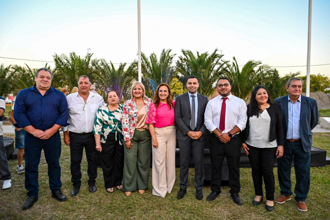 Myrian Prunotto acompañó la apertura de sesiones 2026 en Estación Juárez Celman.