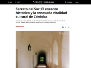 Córdoba, protagonista en la edición especial de Vogue por sus 50 años.