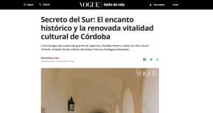 Córdoba, protagonista en la edición especial de Vogue por sus 50 años.