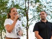 Estación Juárez Celman: Prunotto participó de una mateada para el cierre del Mes de la Mujer