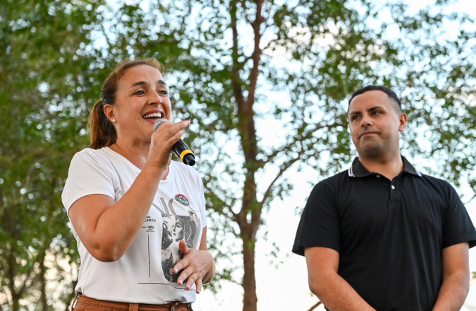 Estación Juárez Celman: Prunotto participó de una mateada para el cierre del Mes de la Mujer