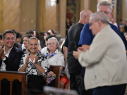 Prunotto participó en la inauguración de la nueva iluminación y del sistema de sonido de la Catedral de Córdoba