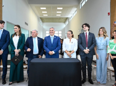 Arroyito: Llaryora, Prunotto y Benedetti inauguraron el nuevo edificio del PROA “Fulvio Rafael Pagani”