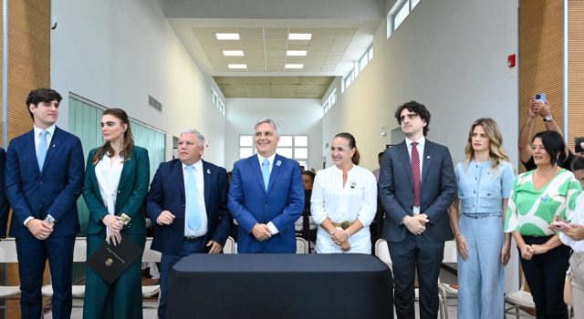 Arroyito: Llaryora, Prunotto y Benedetti inauguraron el nuevo edificio del PROA “Fulvio Rafael Pagani”