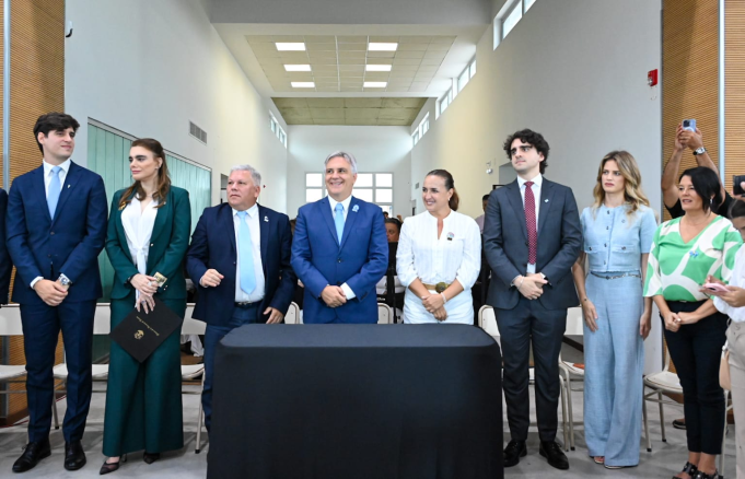 Arroyito: Llaryora, Prunotto y Benedetti inauguraron el nuevo edificio del PROA “Fulvio Rafael Pagani”