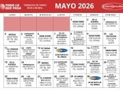 FARMACIAS DE TURNO MAYO 2026