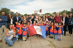 La Playosa: Prunotto inauguró un nuevo albergue estudiantil en el Ipet 111 “Ramiro Suárez”
