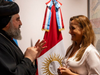 Prunotto recibió a monseñor Crisóstomo Juan Gassali y destacó la importancia de la paz y la unión